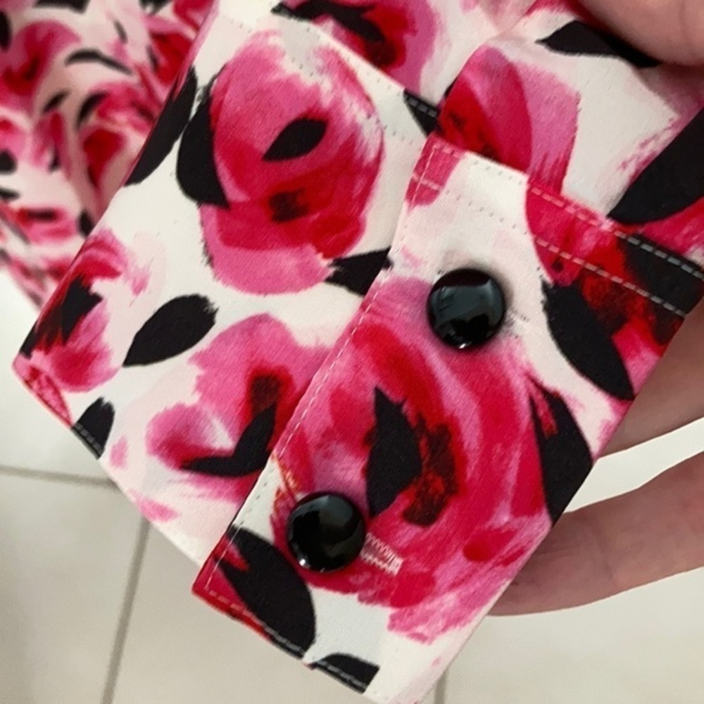 NWT Kate Spade Mini Rose Silk Dress 6 8 $348 - Picture 7 of 11